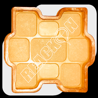 Manufacturer of Rubber Mould - Parking Tiles Paver Block Mould, Round Cover Block Mould